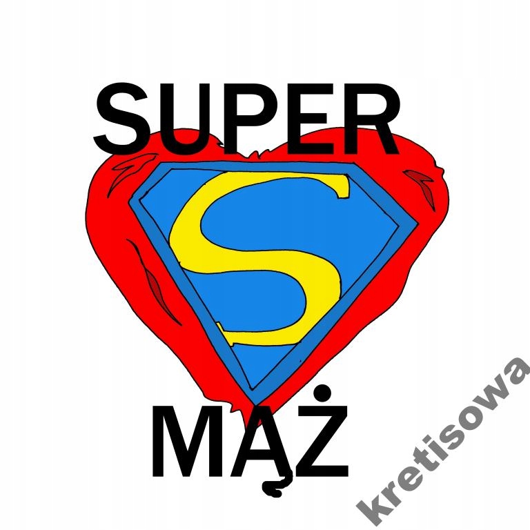 

Męska Koszulka Super Tata Mąż Wujek Dziadek s4b
