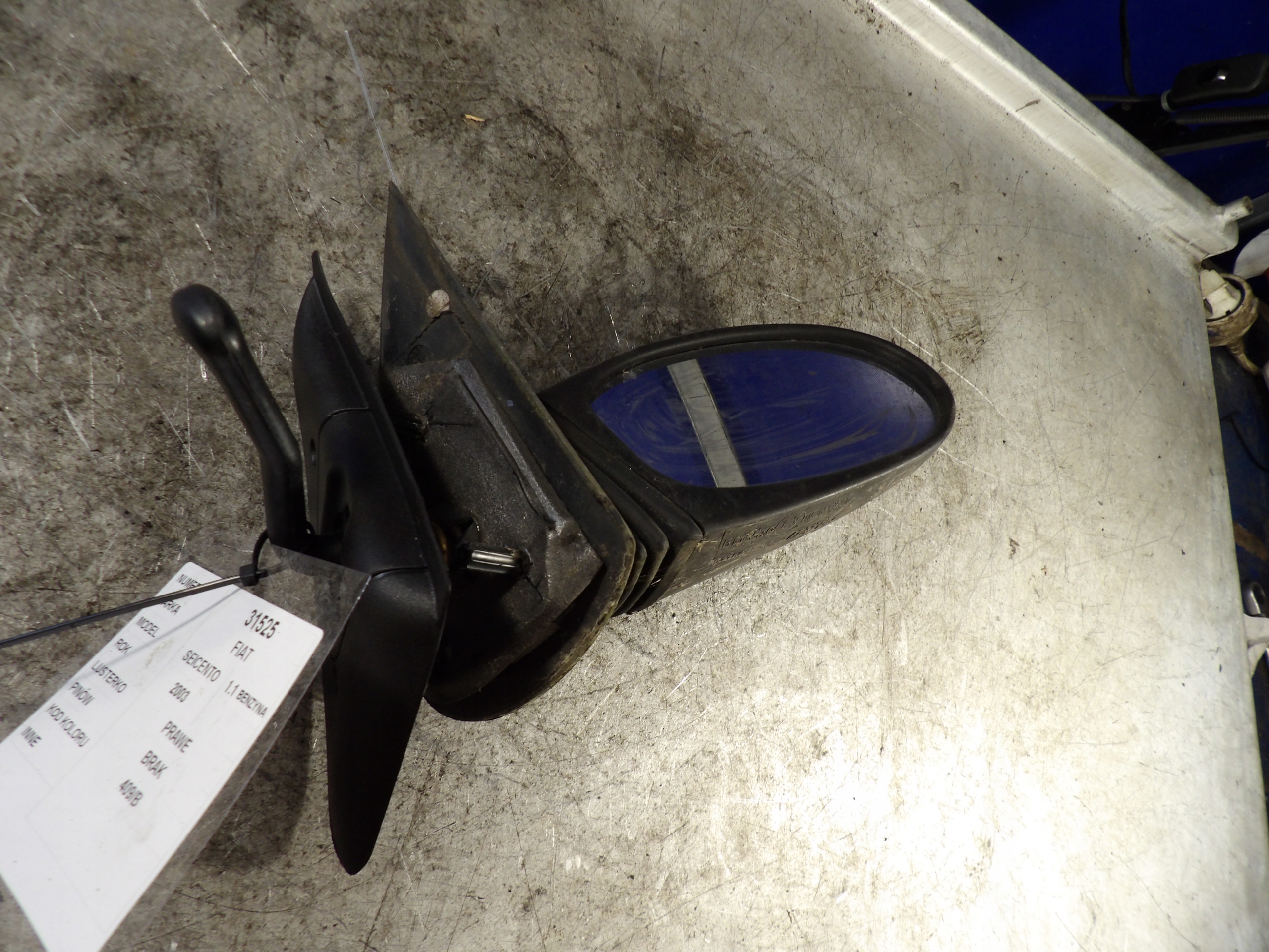 Fiat Seicento mirror right 1,1B