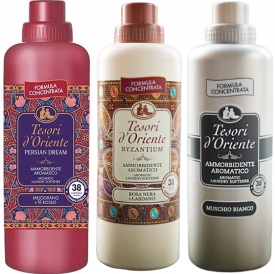 Levně Tesori d'Oriente Sada 3 italských aviváží 760 ml Pbm