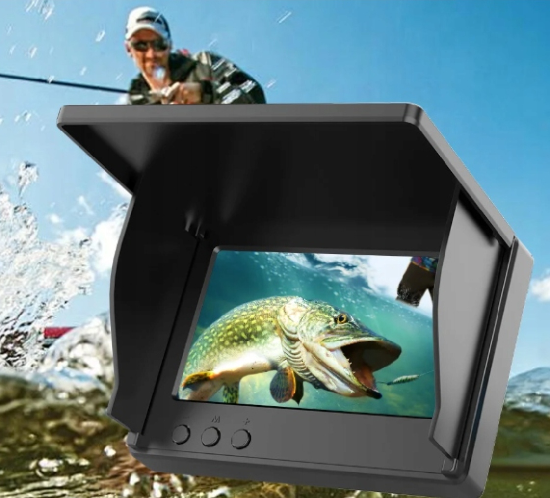Rybářská echosonda Fish Finder 100 m Sonar LCD Letní a zimní rybolov
