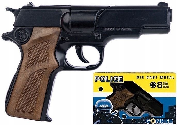 

Pistolet Metalowy Na Kapiszony Dyski Gonher 125/6