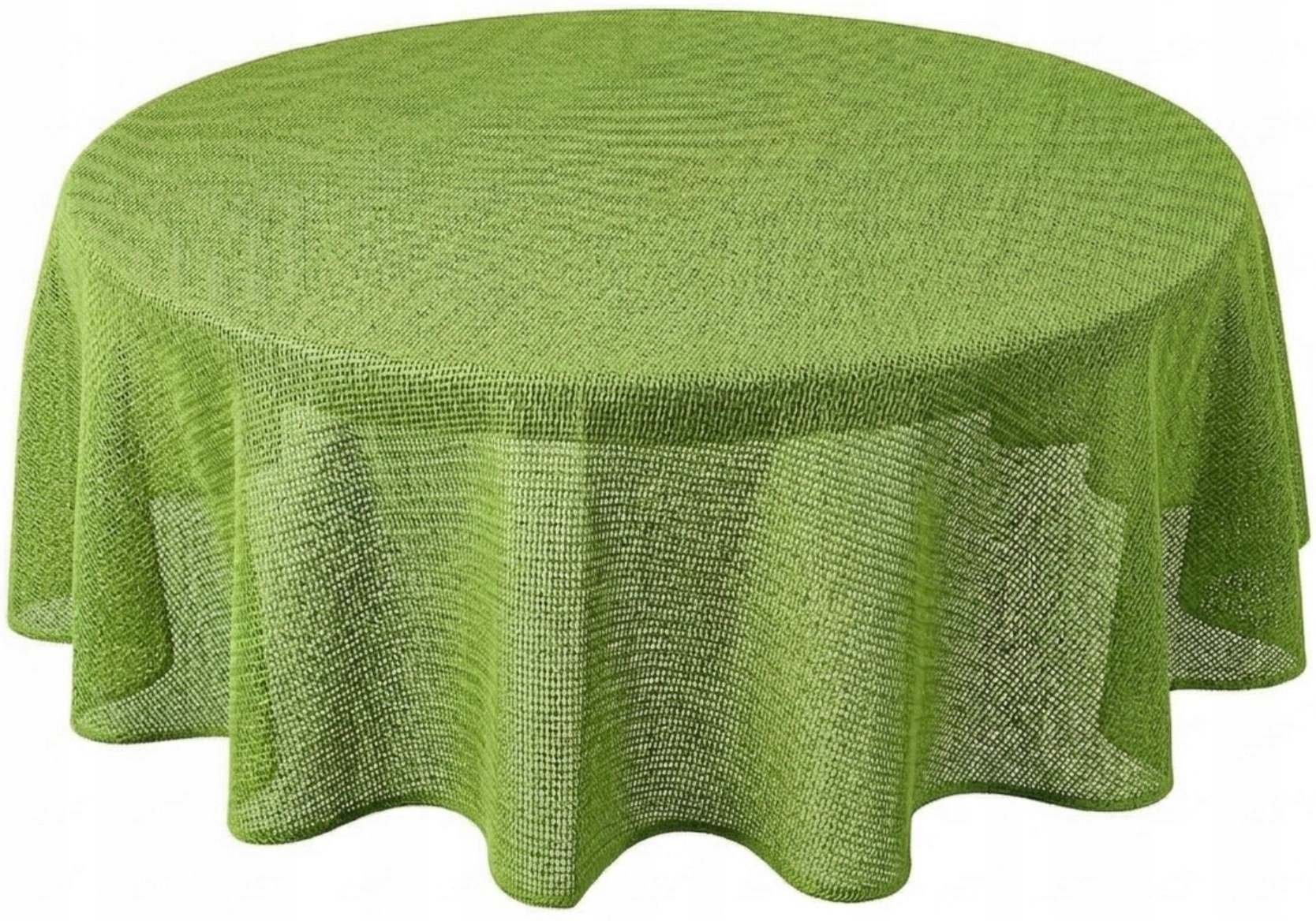 Obrus Ogrodowy Piankowy Pianka Okrągły Koło 140cm zielony Oldman Na Taras