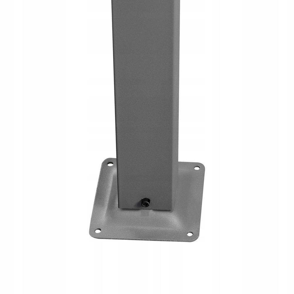 Pergola tarasowa szara z szarym poszyciem - Irda III 4x4m Typ wolnostojące