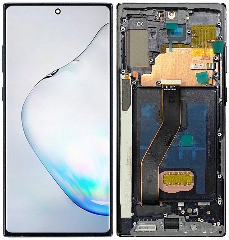 Oled displej pro Samsung Galaxy Note 10 Plus N975 LCD displej Rámeček