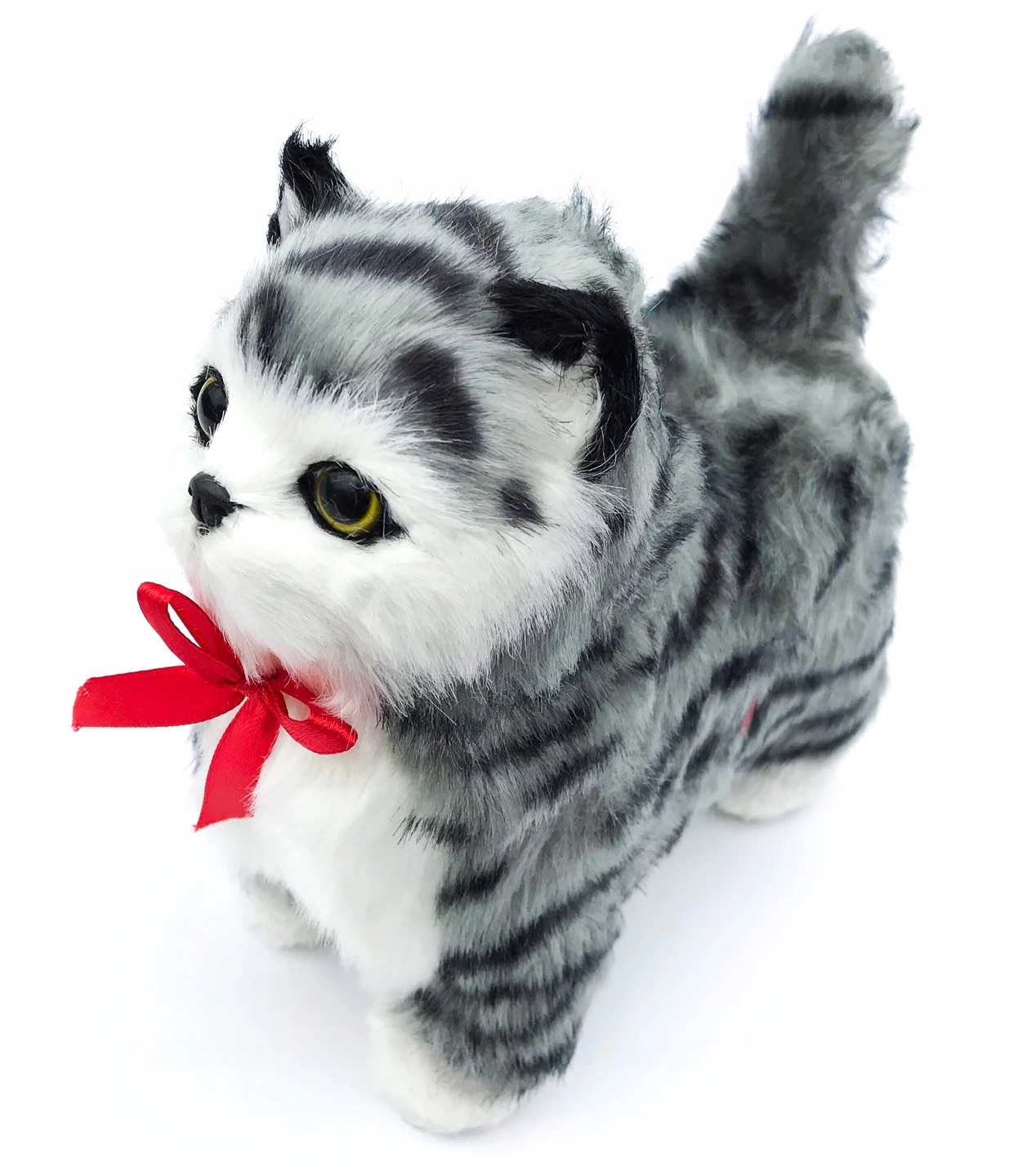 

Interaktywny Kotek Miauczy Chodzi Reaguje Na Dotyk