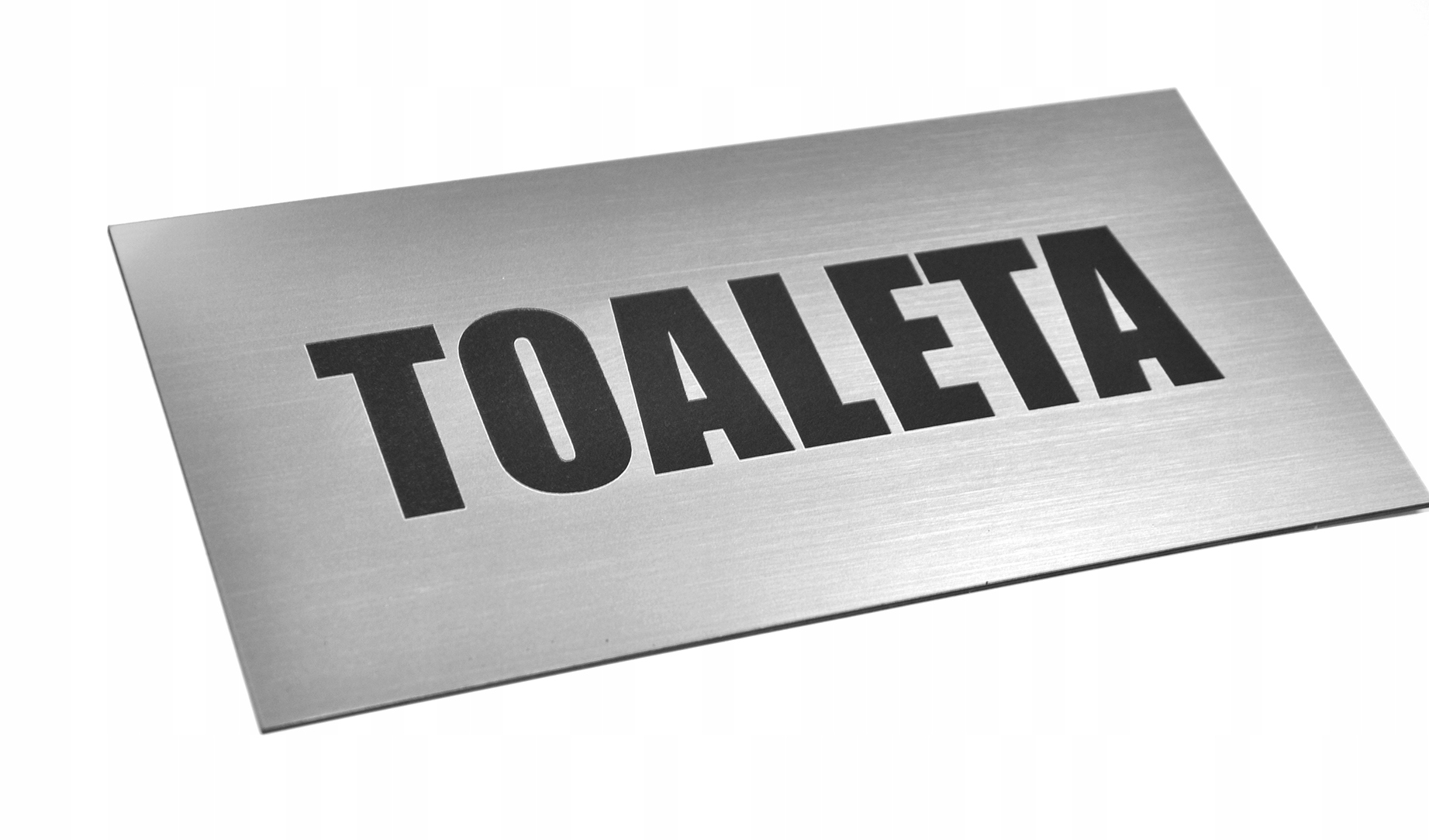 Elegancka tabliczka grawerowana, SUPER! 15 x24 cm