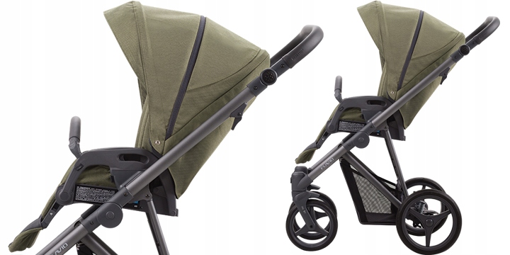 Bebetto Flavio - wózek wielofunkcyjny, zestaw 2w1 z opcją 3w1 Zestaw 2w1