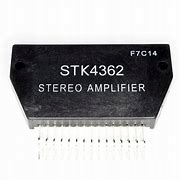 STK4362 HSIP15 Stereo Wzmacniacz Mocy Audio 2X10W