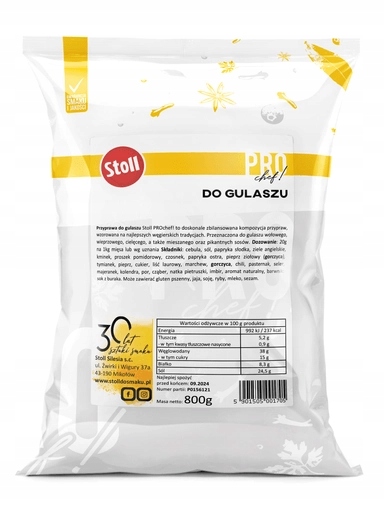 2x Stoll Pro Chef Koření do guláše 800 g