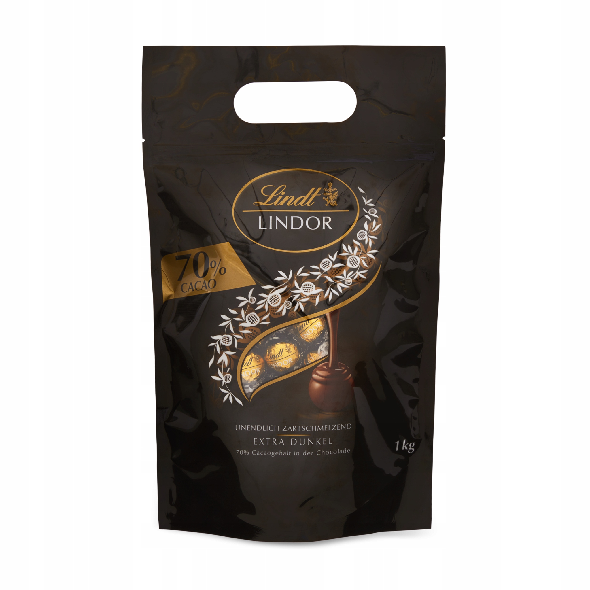 Lindt Lindor Czekoladki Pralinki Gorzka Czekolada 70% Kakao XXL 1KG