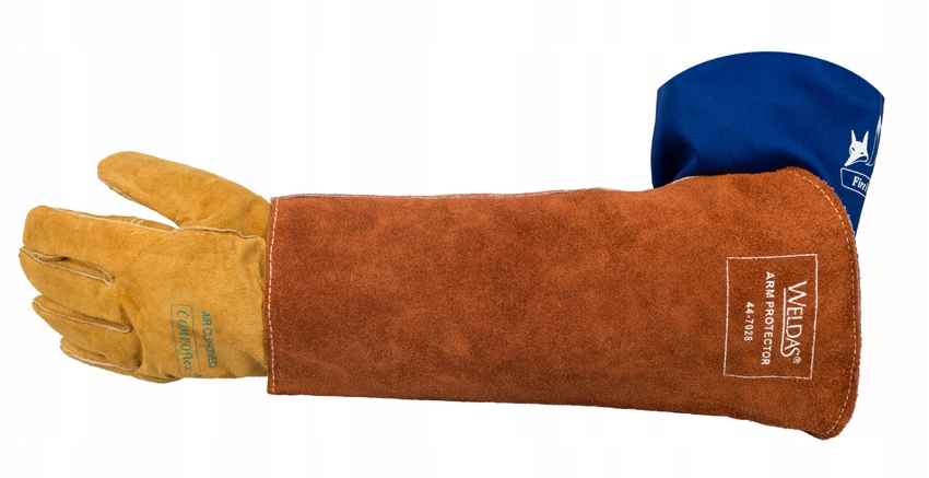 Krátký Svařovací Rukáv Lava Hnědá 44-7028 Kůže