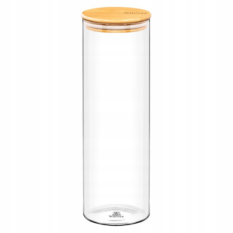 

Wilmax Słoik z bambusową pokrywką 2000 ml