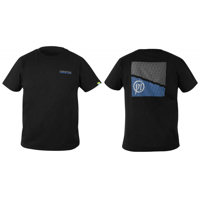 Tshirt Preston czarny rozmiar M