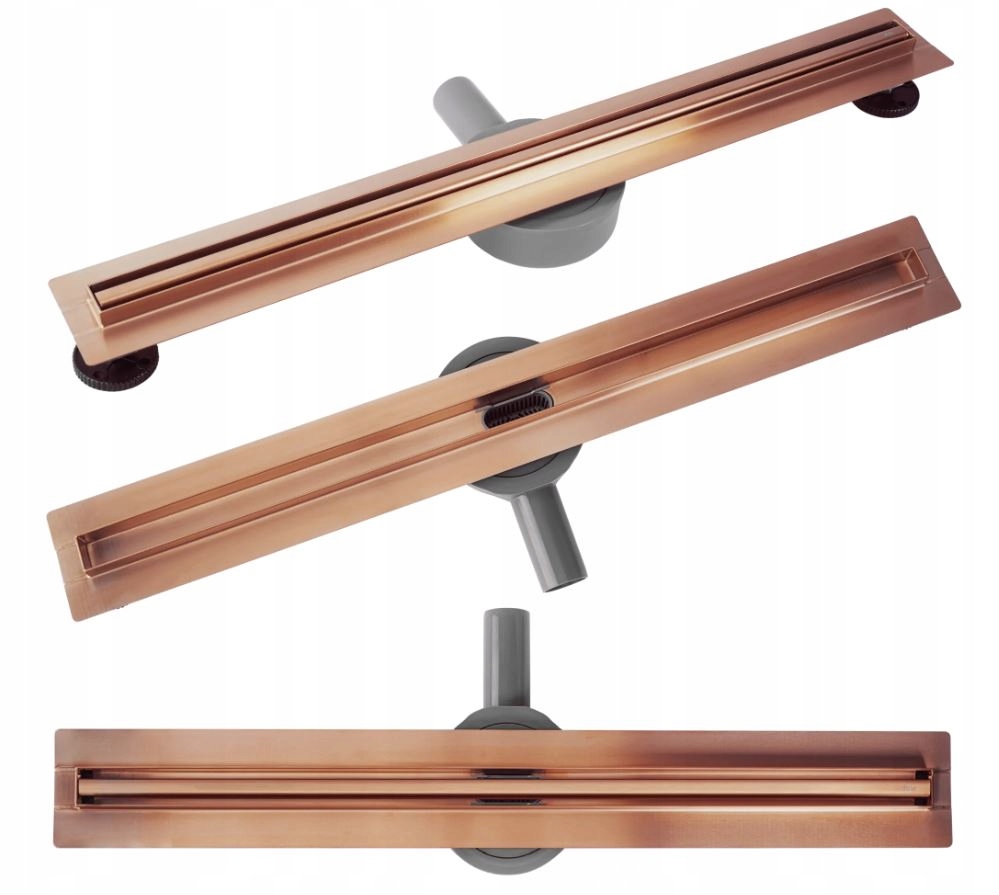 Neox Slim Pro 800 – Lineárny odtok, brúsená meď