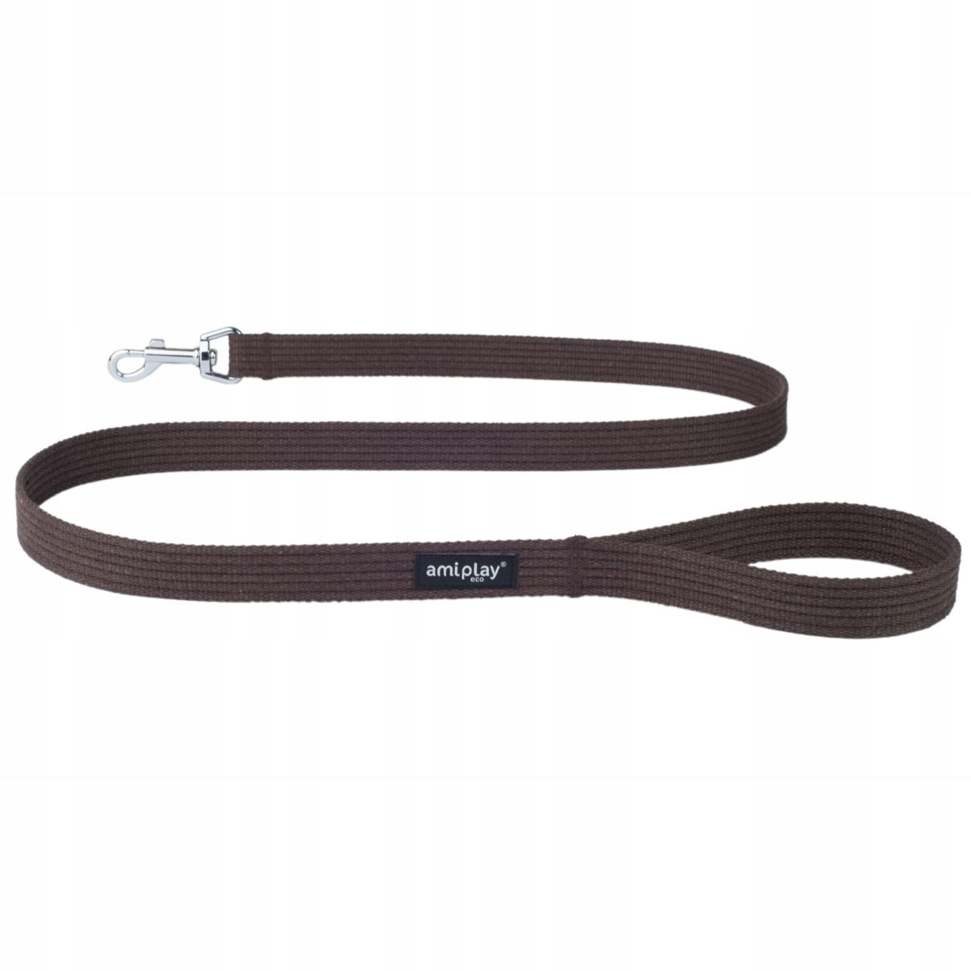 

amiplay Smycz Bawełna Cotton S 140 x 1,5cm Brązowy