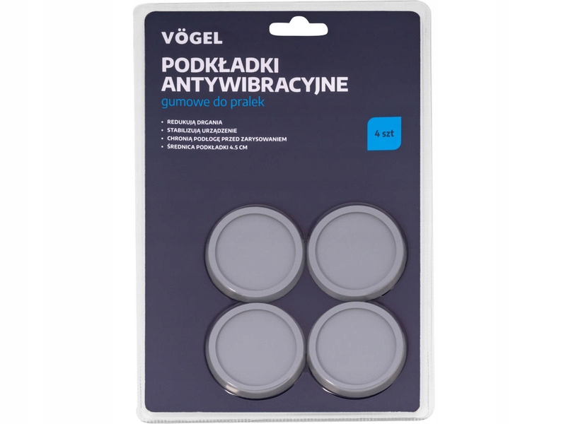 Podkładki antywibracyjne VOGEL (4 sztuki)
