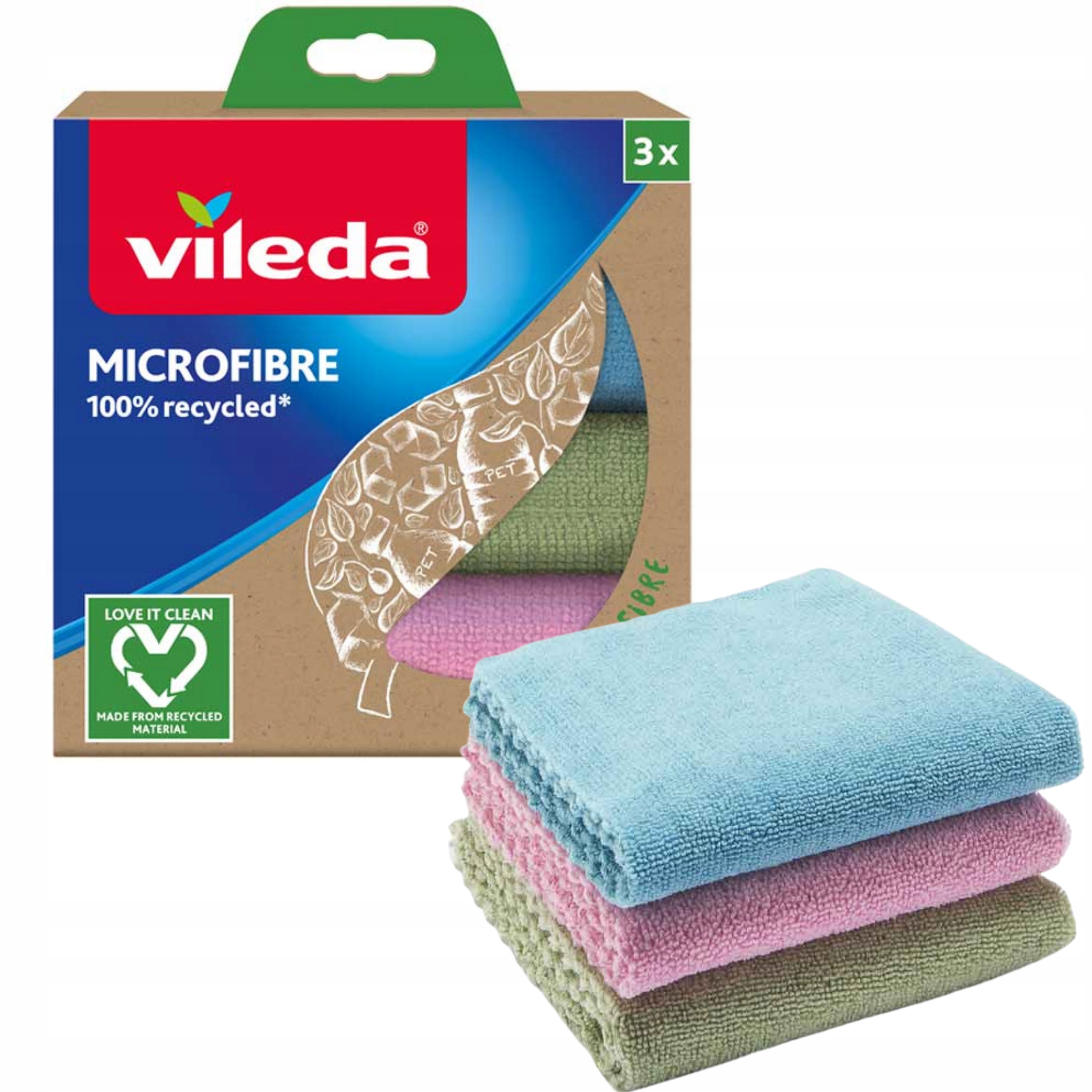 

Ekologiczne Ściereczki Vileda z Mikrofibry 3 szt.