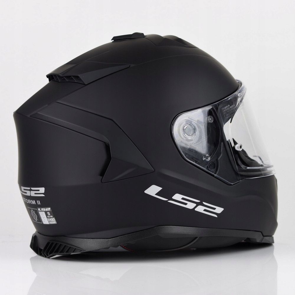 Kask motocyklowy LS2 FF800 Storm II Solid Matt Black M Rozmiar M