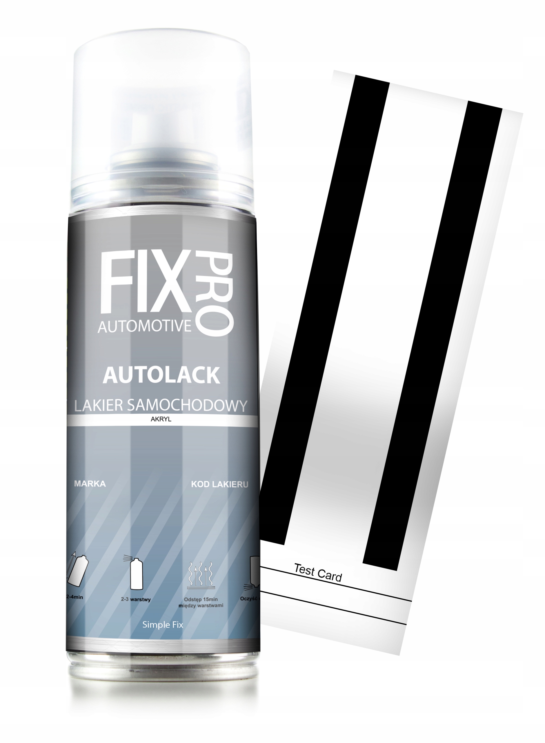 FixPro LAKIER SAMOCHODOWY SPRAY 200ml FORD MOONDUST SILVER