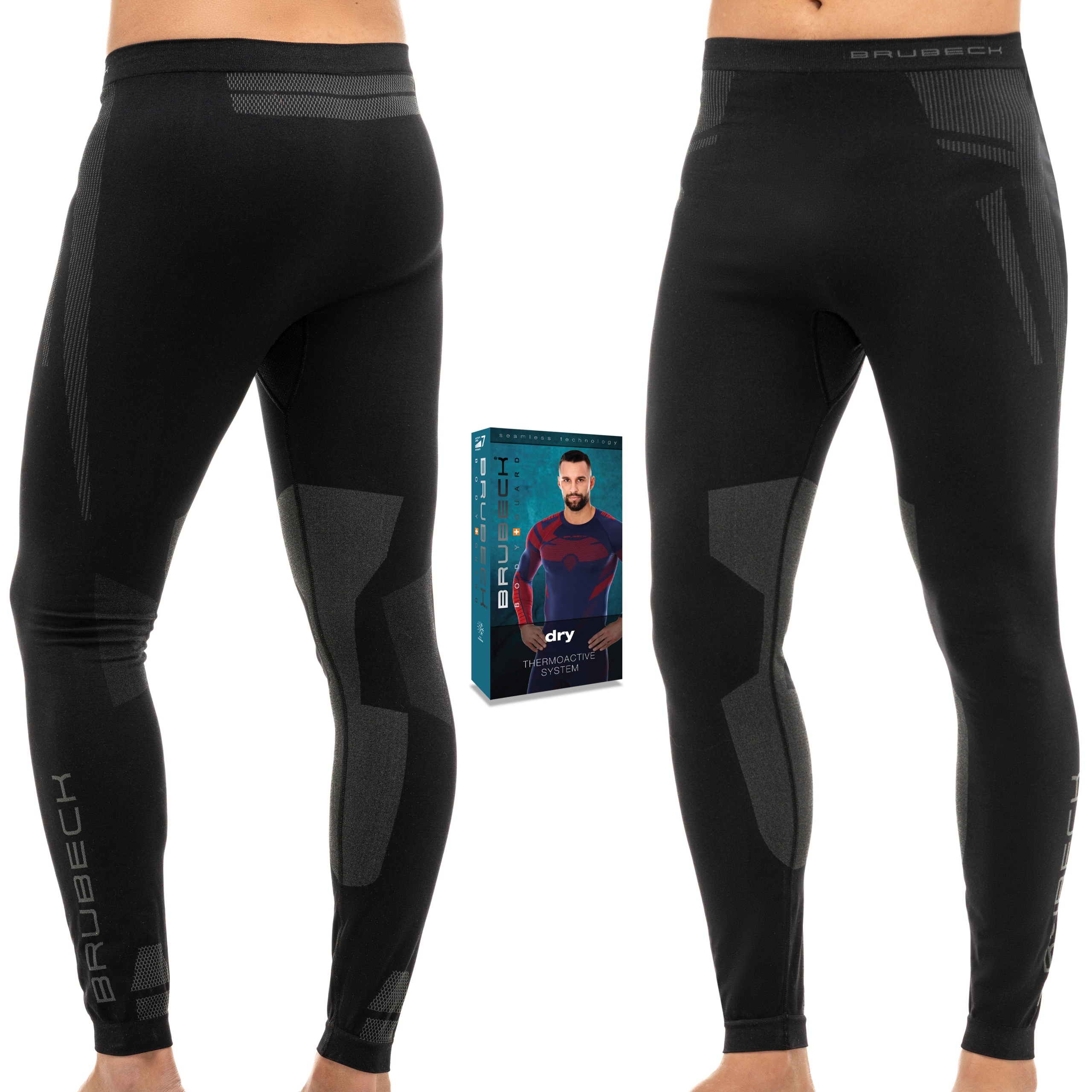 Brubeck Dry pánské Termoaktivní sportovní kalhoty Rychleschnoucí XXL