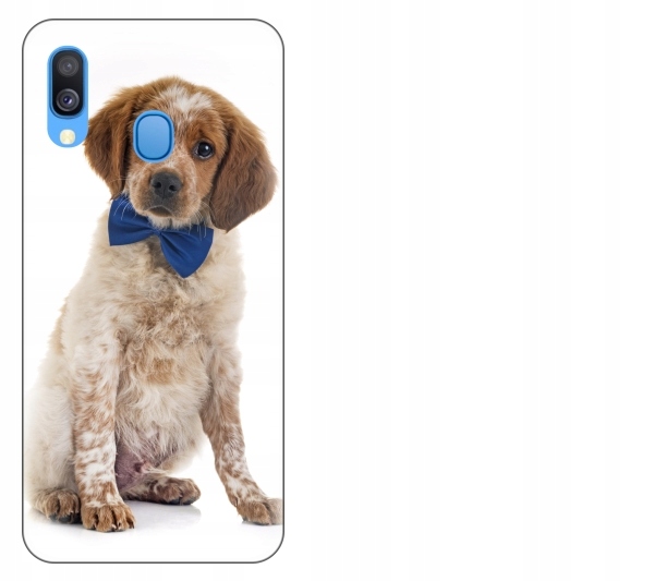

Etui pokrowiec Samsung Galaxy A40 Pies spaniel szc