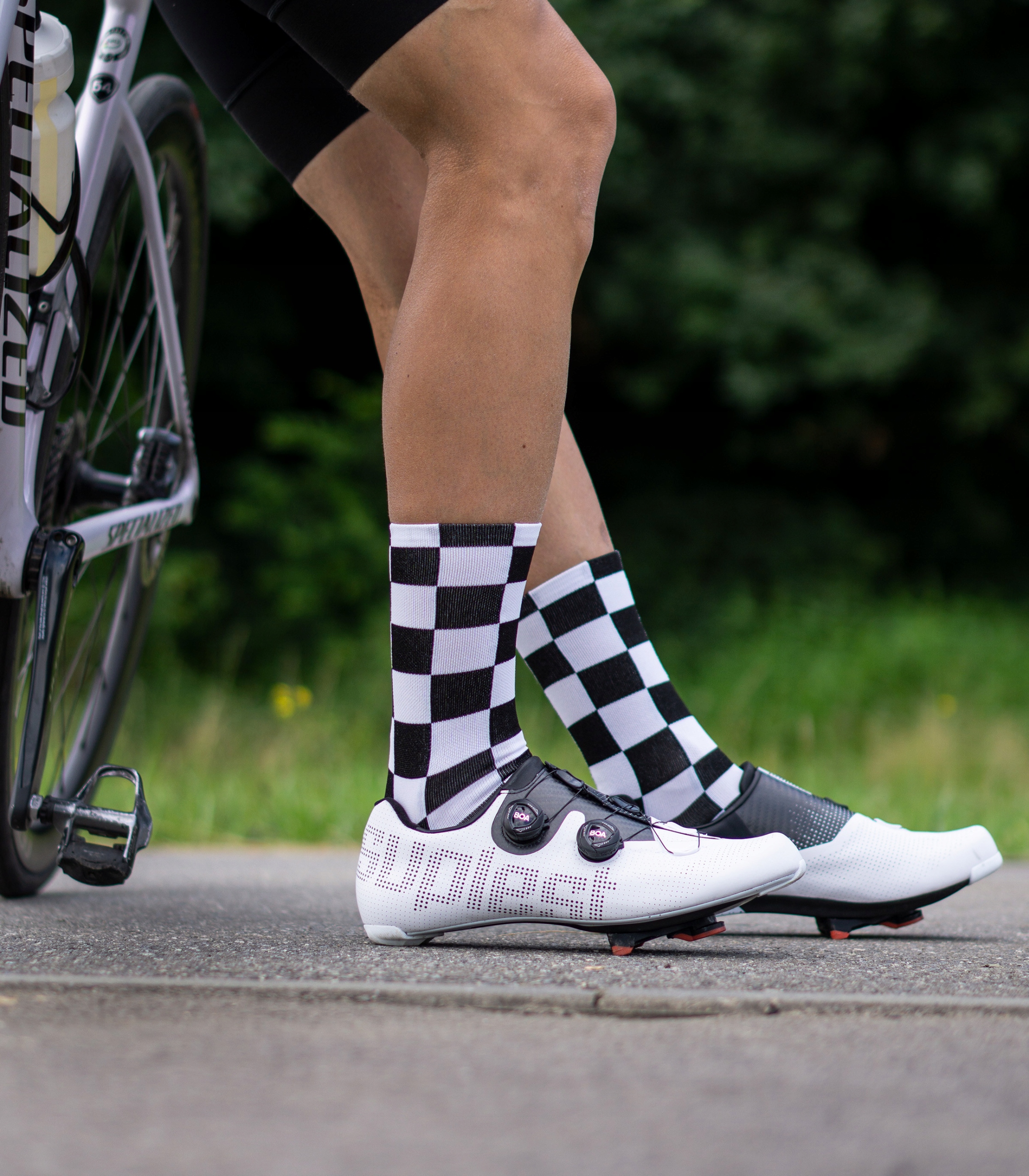 Skarpety Kolarskie LUXA Squares 45-47 Kod producenta LUAMSSQB4547