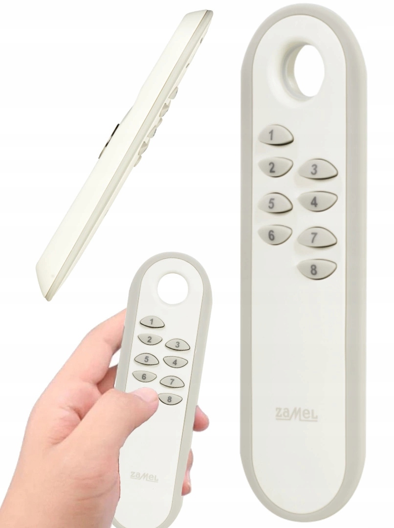 Pilot bezprzewodowy 8-klawiszowy do systemu Exta FREE P-256/8 ZAMEL