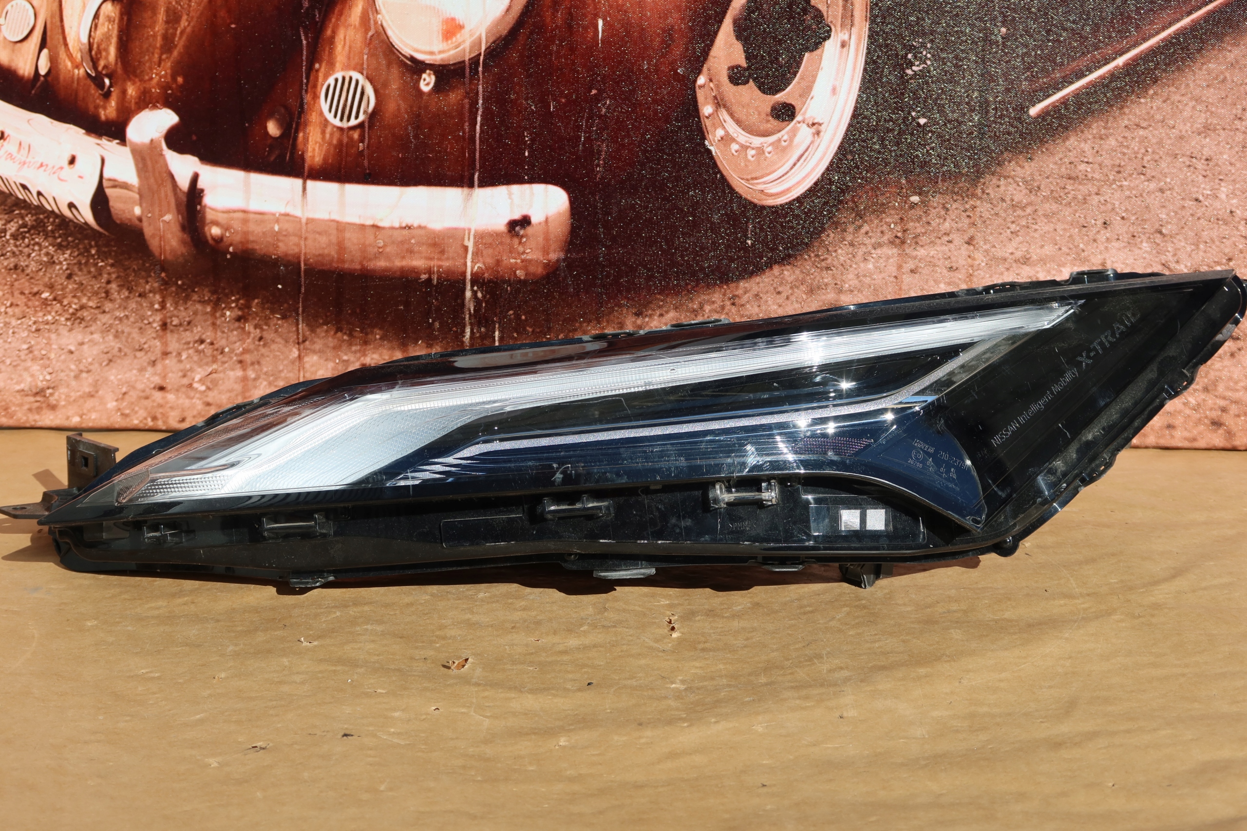 NISSAN X-ТРЕК T33 ПОВНИЙ КОМПЛЕКТ LED ЛІВА ФАРА ФАРИ