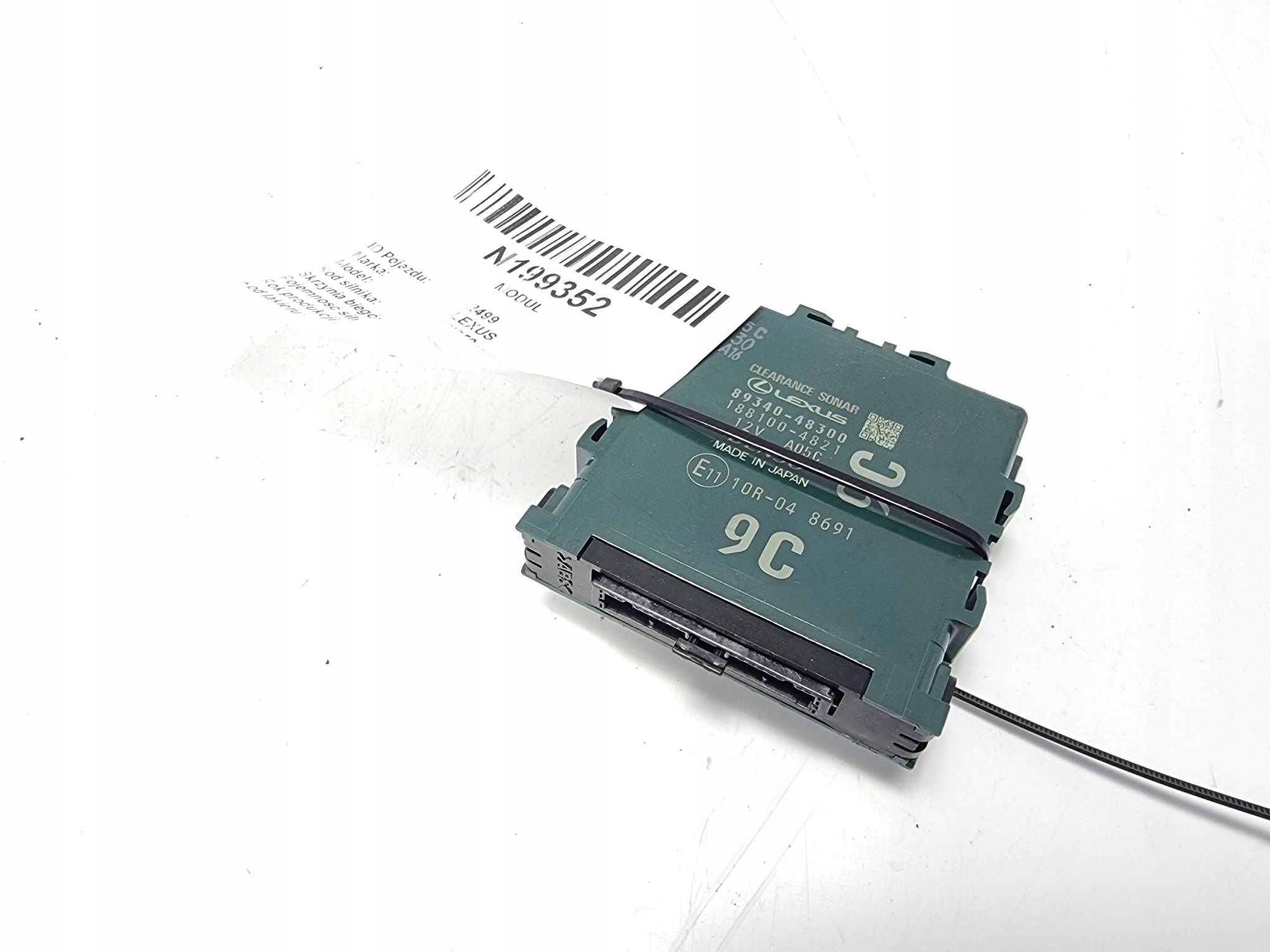 modulo 89340-48300 parcheggio LEXUS RX350