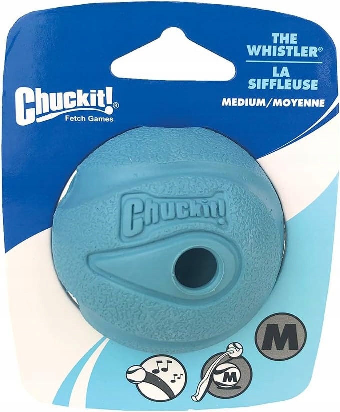 Chuckit! Whistler pískací míč pro psa 6.5 cm, gumová aportování
