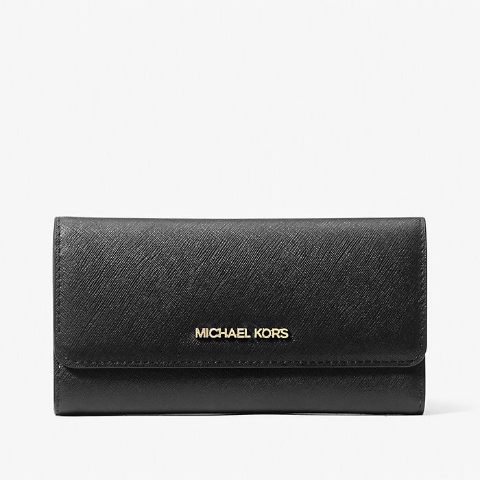 Peněženka Michael Kors kožená černá klasická velká (nová)