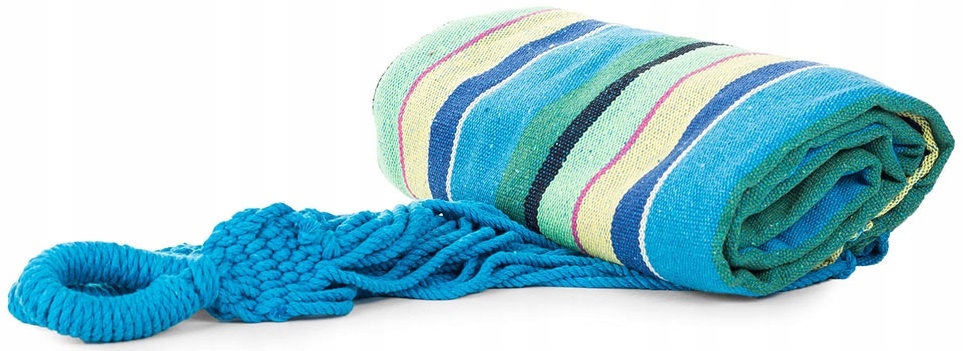 

Duży XXL Hamak Ogrodowy 180KG Bawełniany 200x150