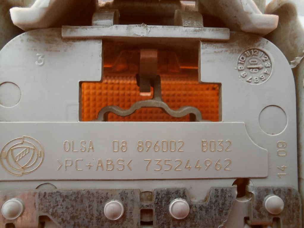 CITROEN NEMO 1.4 08-15 лампочки внутренние 735244962