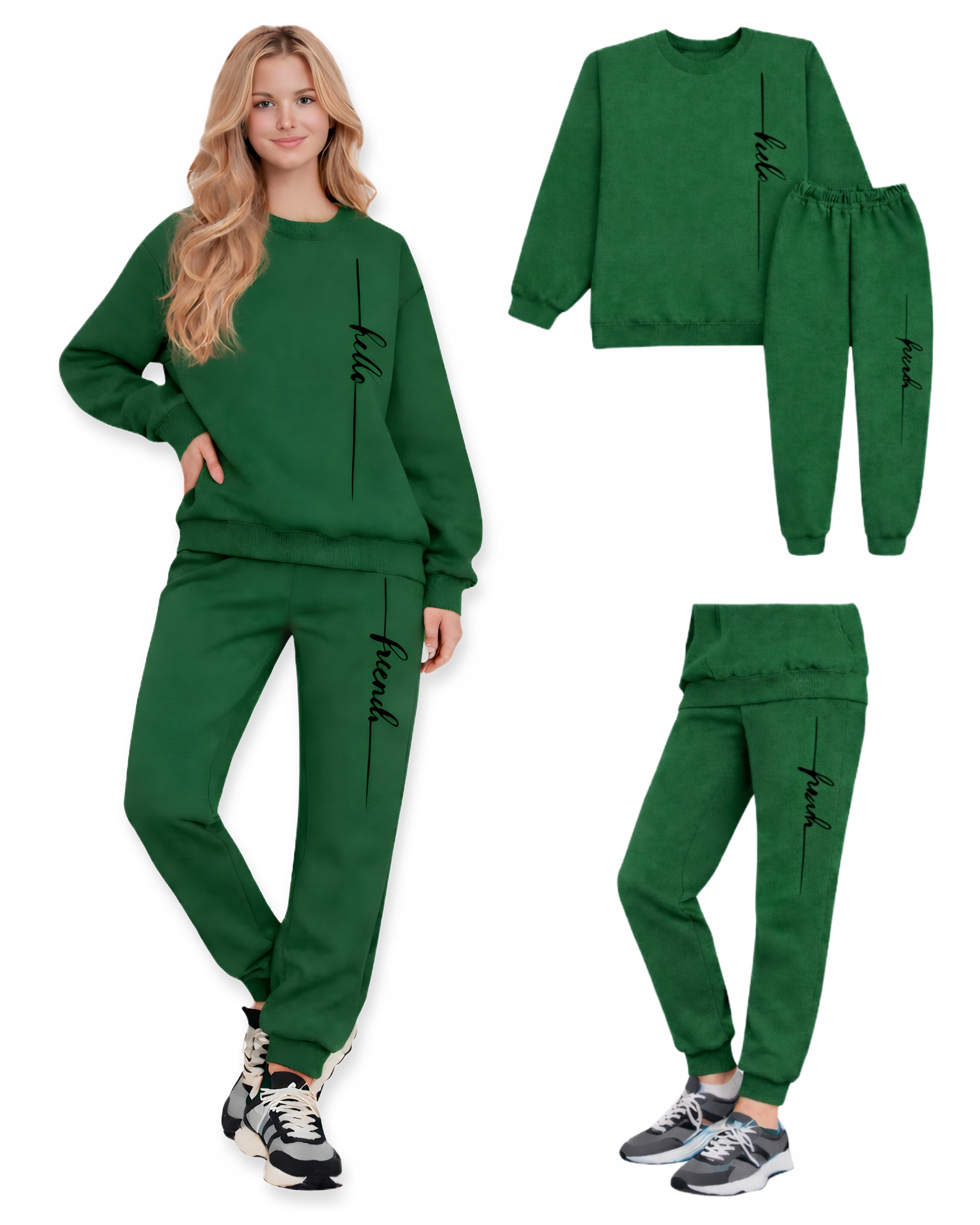 tepláková souprava L mládež Teplákovka Teplý mešek Polský Výrobek Láhev