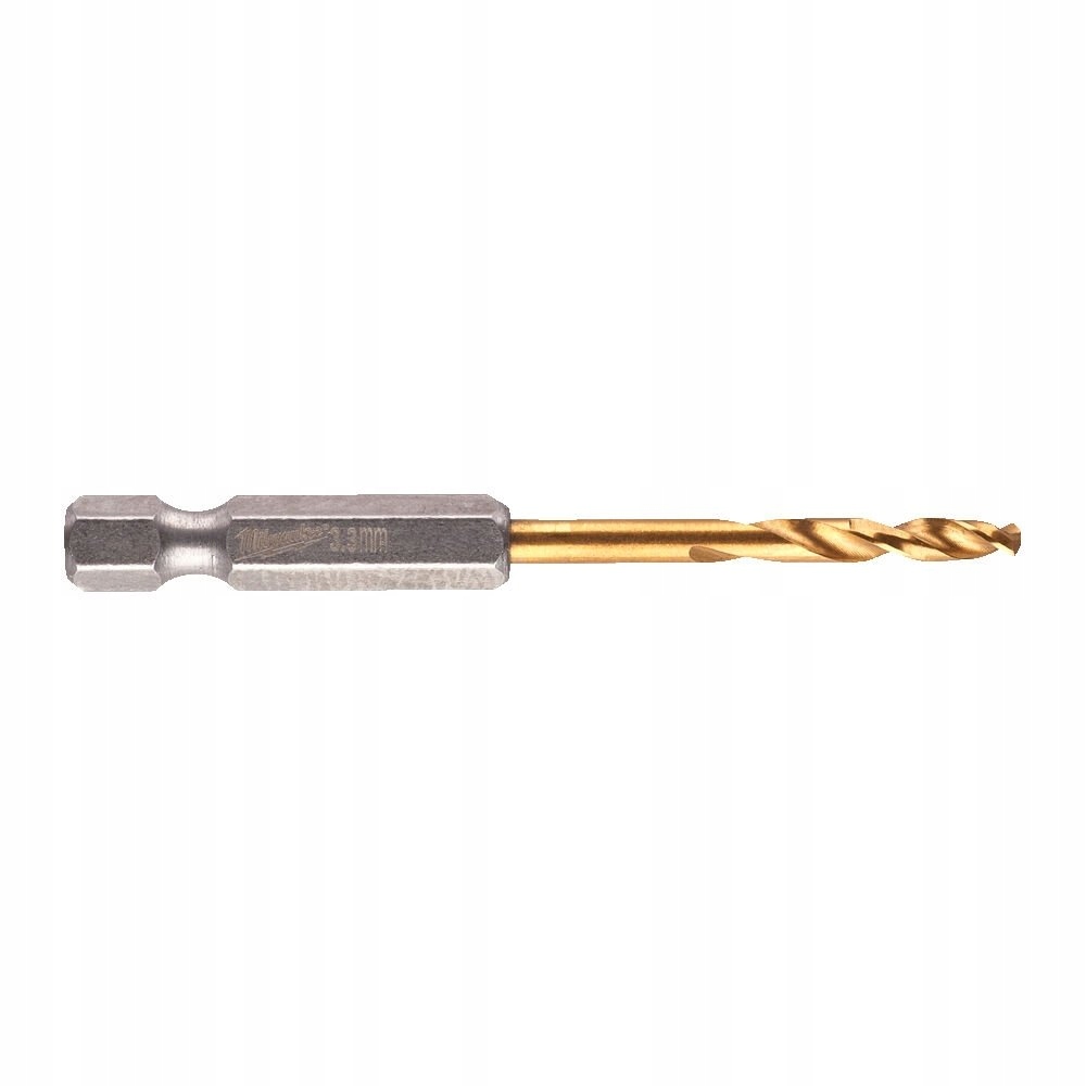 

2x Wiertło do metalu ShW Hss-g TiN Red Hex 3.3mm