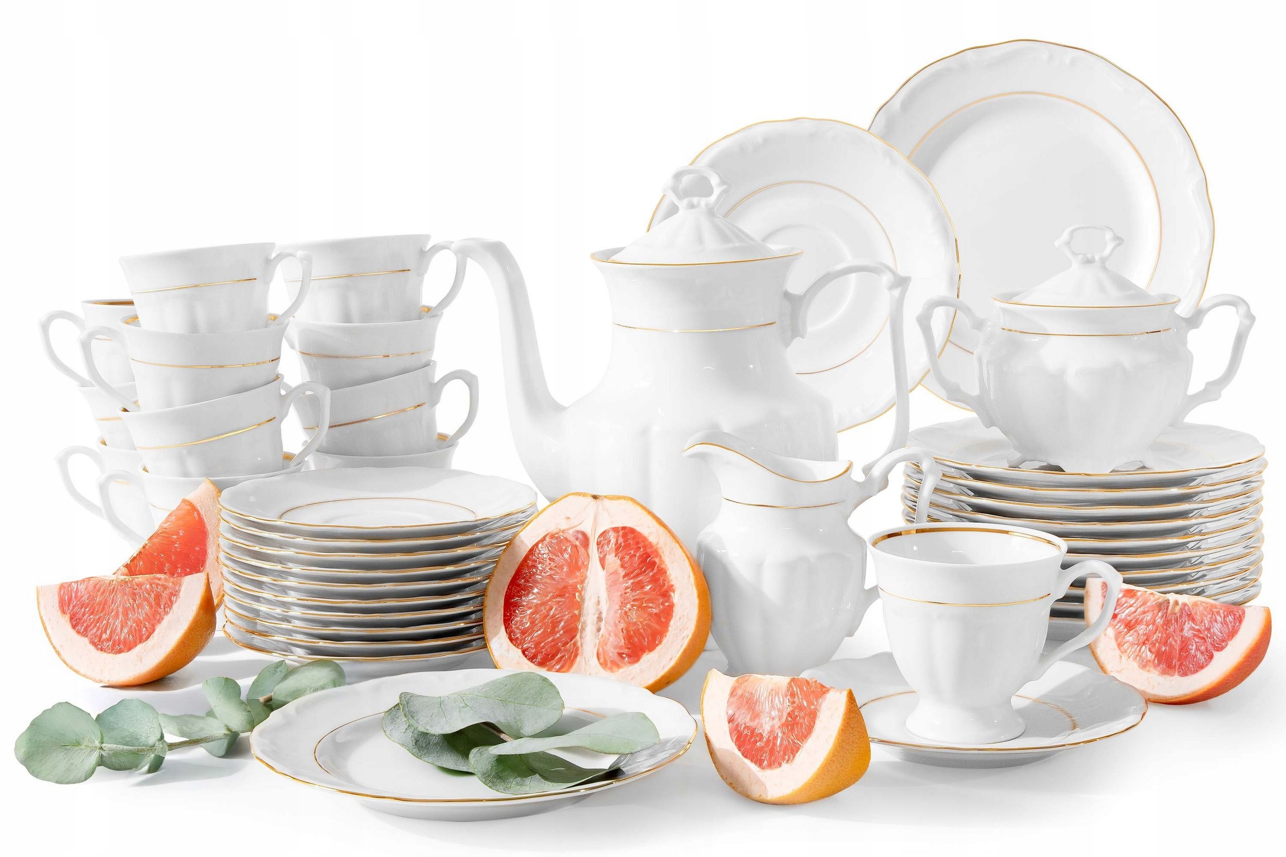 Kávový Servis Porcelán Maria Teresa Premium Chodzież 12/39ele.