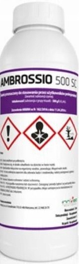 

Ambrossio 500SC 1L Rdza Mączniak Zbóż Rzepaku