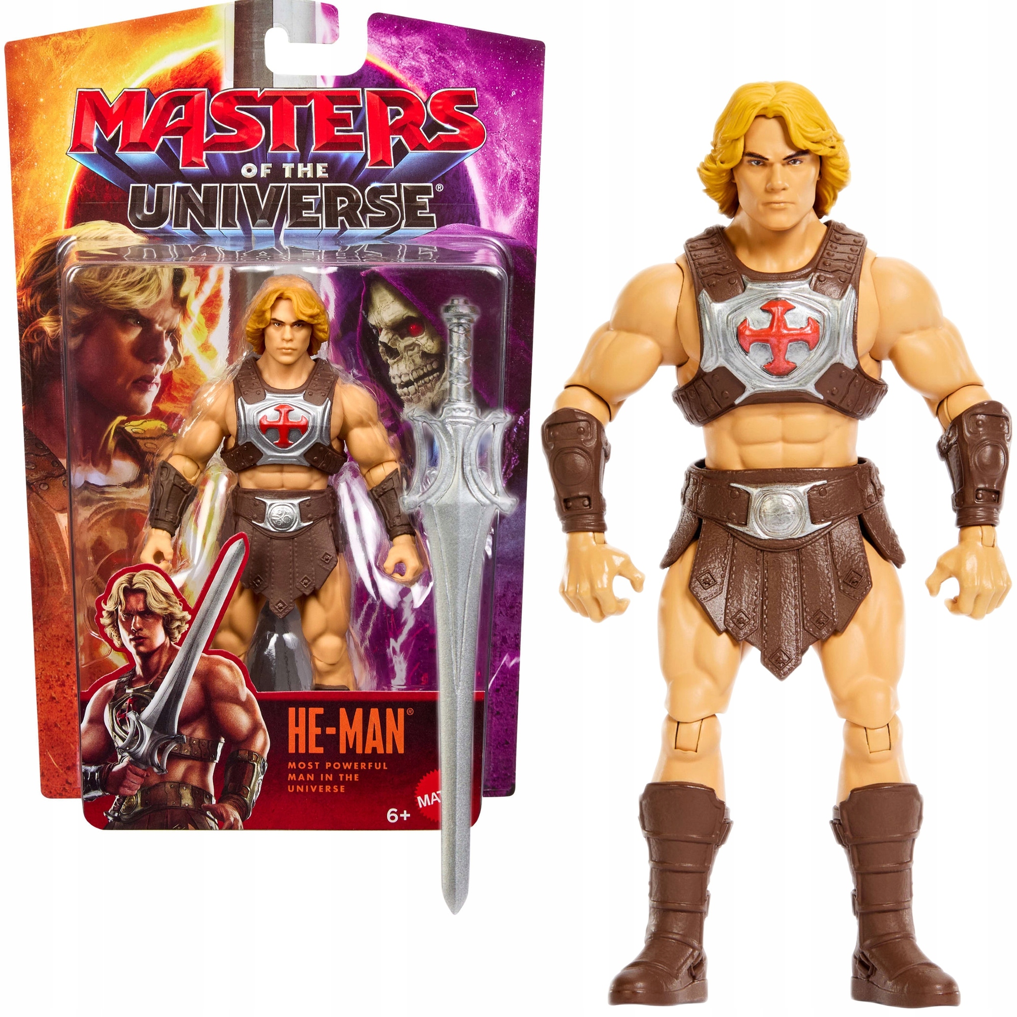 FIGURKA HE-MAN MASTERS OF THE UNIVERSE 14 CM + MIECZ