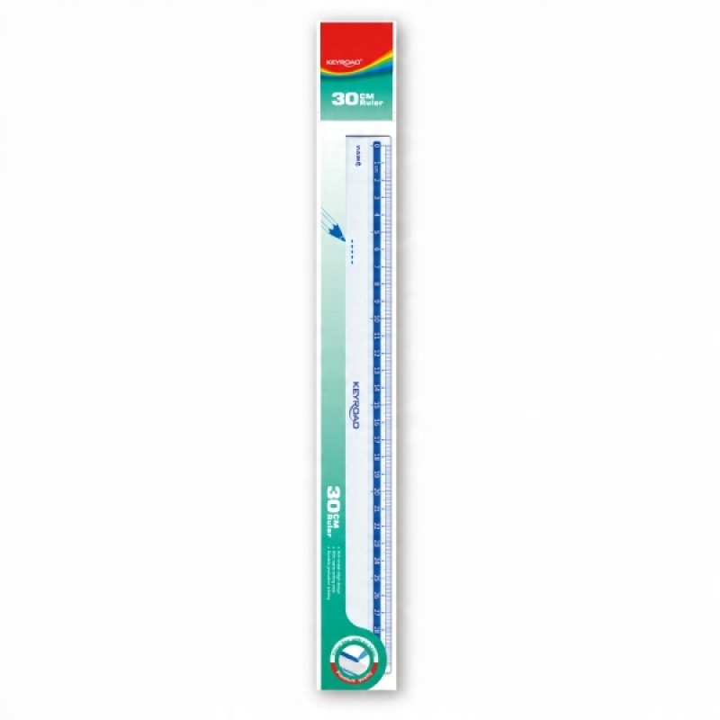 

Linijka plastikowa 30 cm zawieszka transparentna