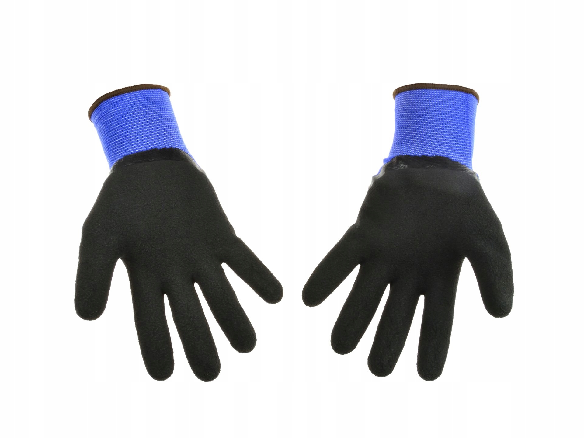 Rękawice robocze Ochronne Poliester lateks ROZ 10 Wyrób medyczny nie