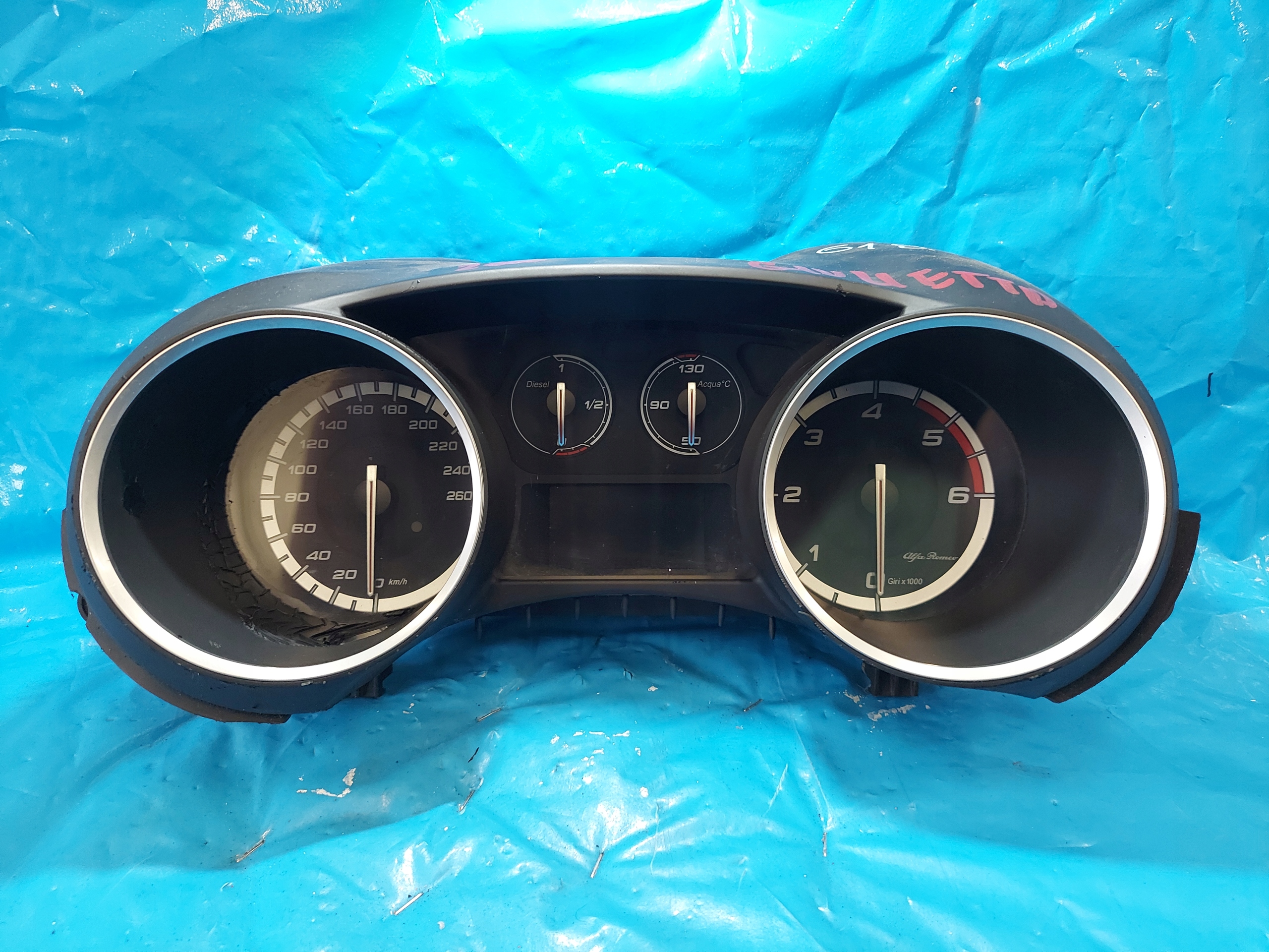 dials clock GIULIETTA 2.0 MJTD 50521957