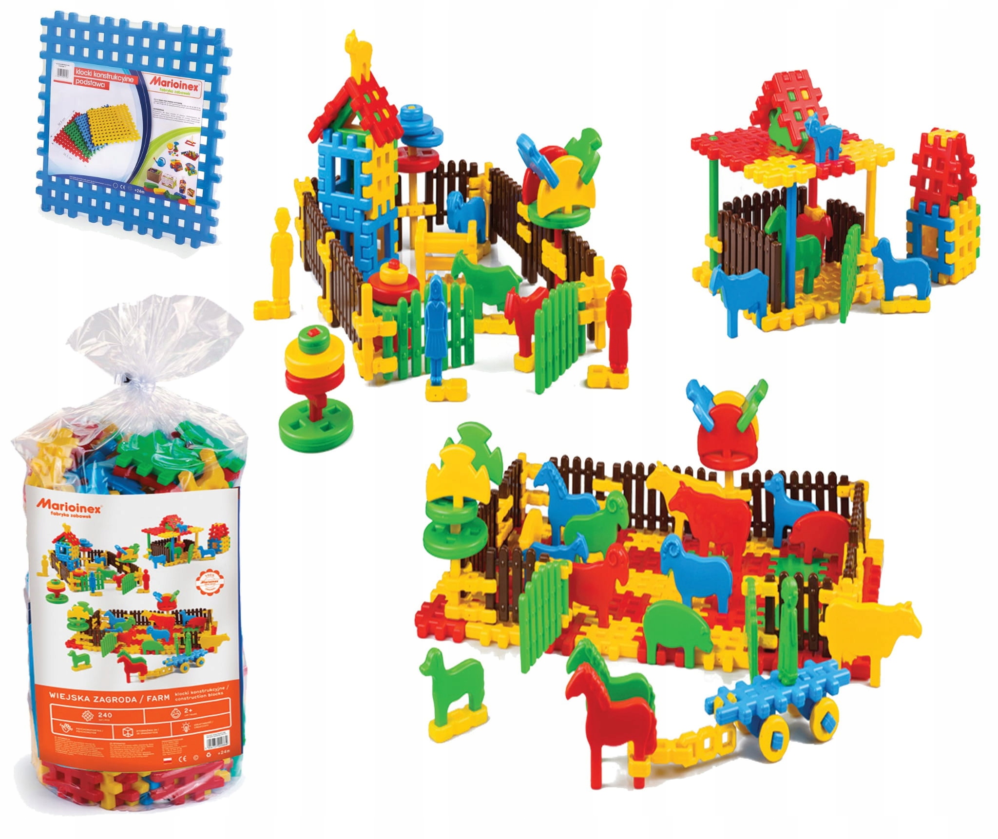 

Polskie klocki wafle wiejska zagroda