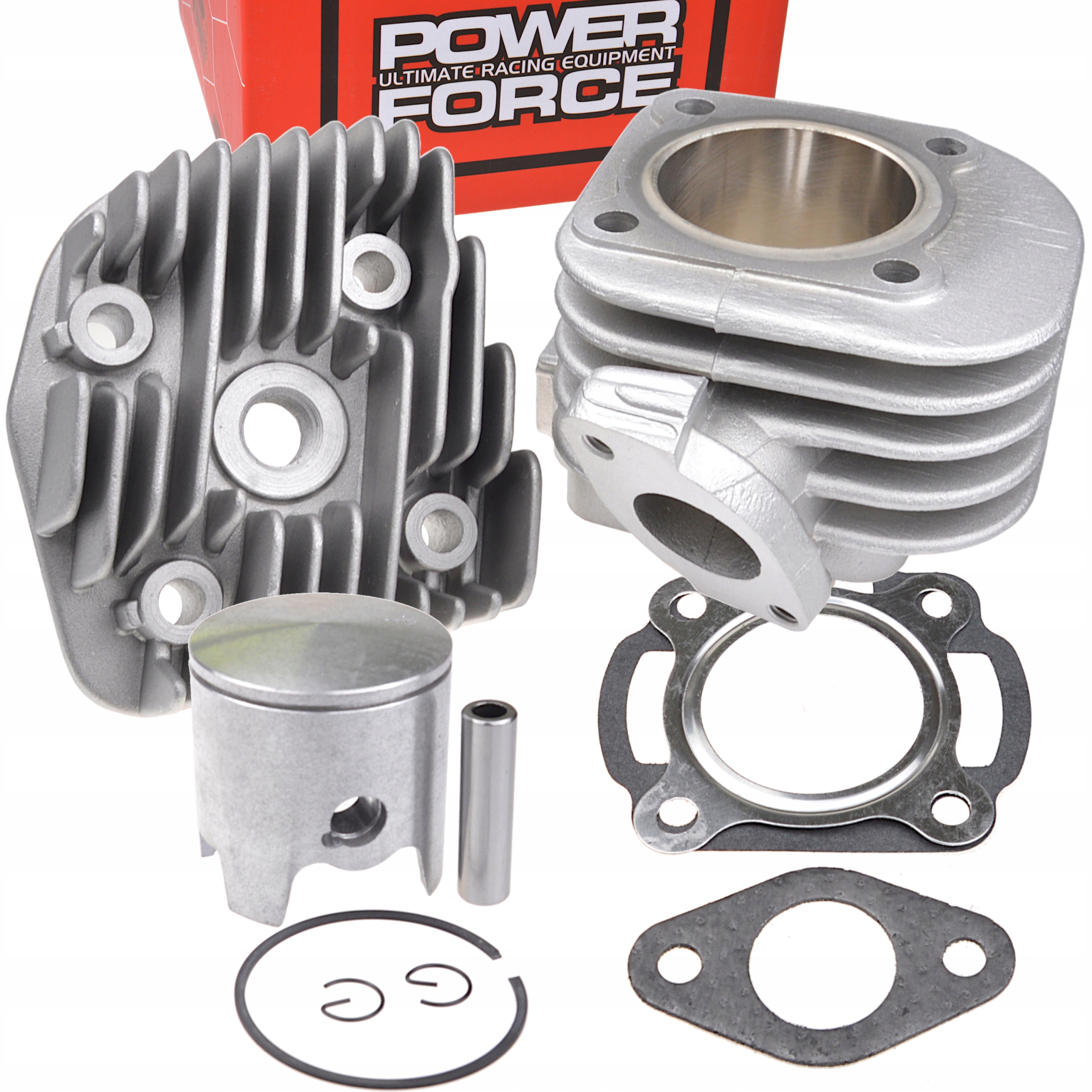 AK001634 - ГОЛОВКА ЦИЛИНДРА NICASIL СКУТЕР 2T YAMAHA JOG 70CC