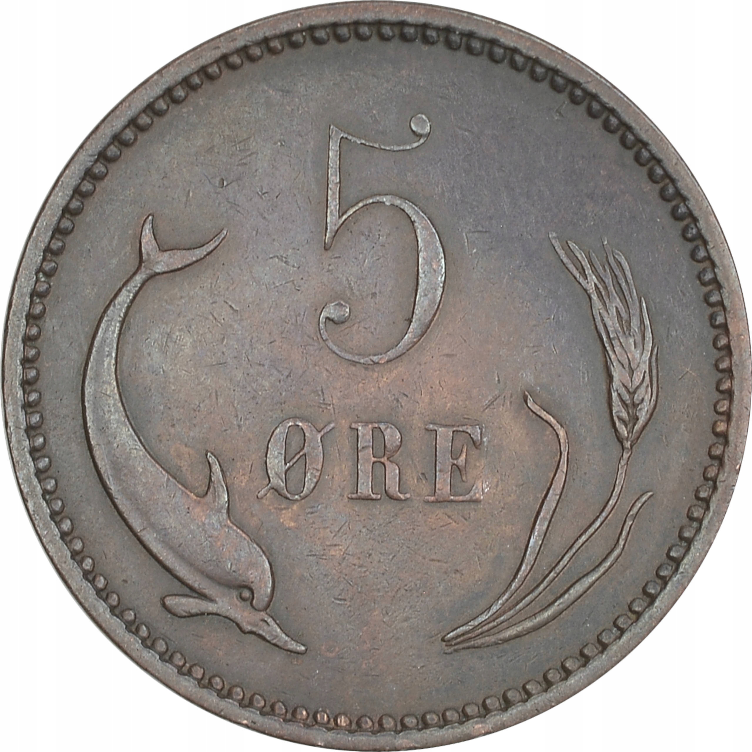 4.DANIA, CHRISTIAN IX, 5 ORE 1902
