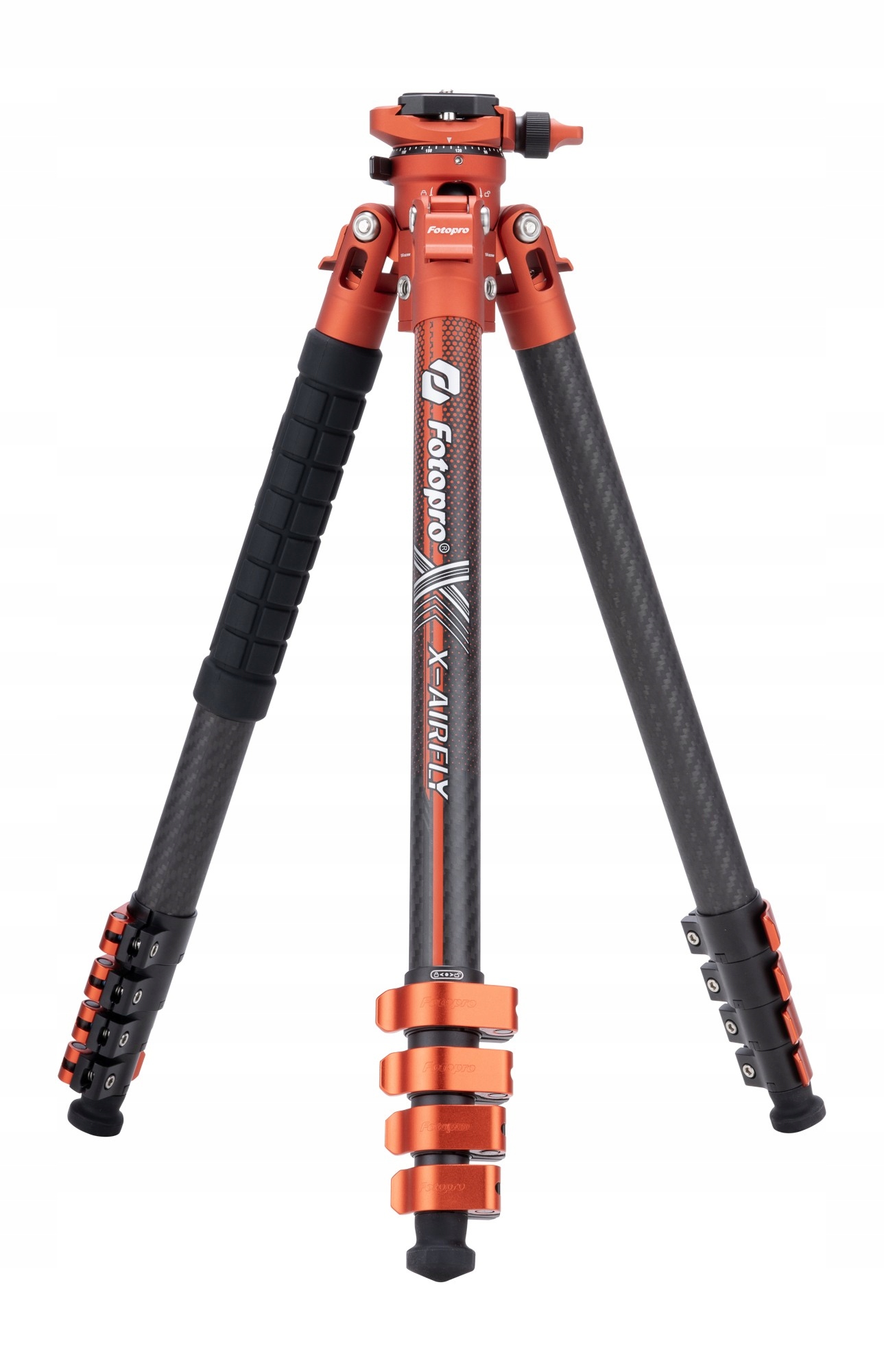 Stativ Fotopro X-Airfly oranžový