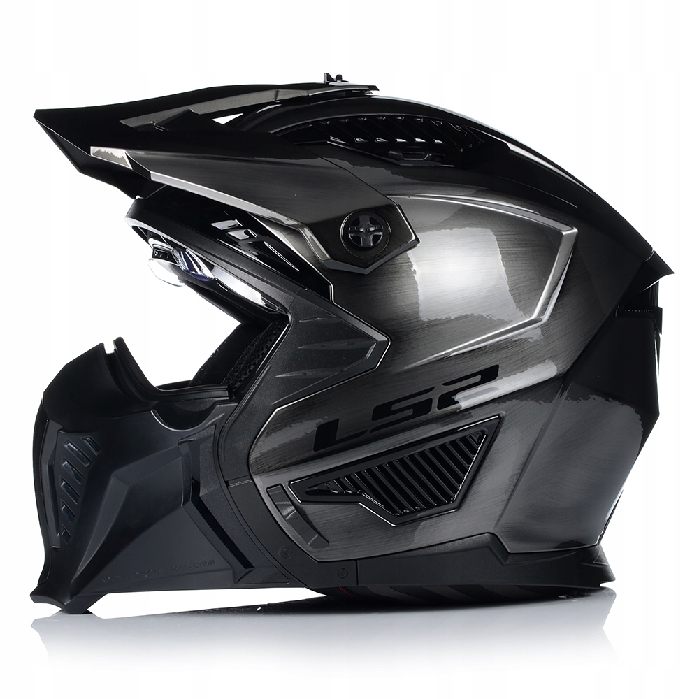 KASK MOTOCYKLOWY 4w1 LS2 OF606 JEANS ODPINANA SZCZĘKA + DASZEK + 2x SZYBA Producent LS2