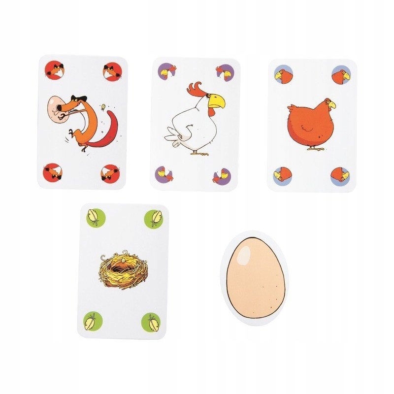 DJECO Gra karciana PIOU PIOU kurczaki jajeczka EAN (GTIN) 3070900051195