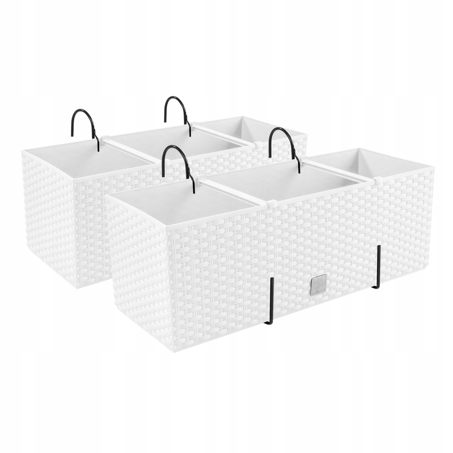 

2x Skrzynka wisząca na balustarde DRT500 Biała