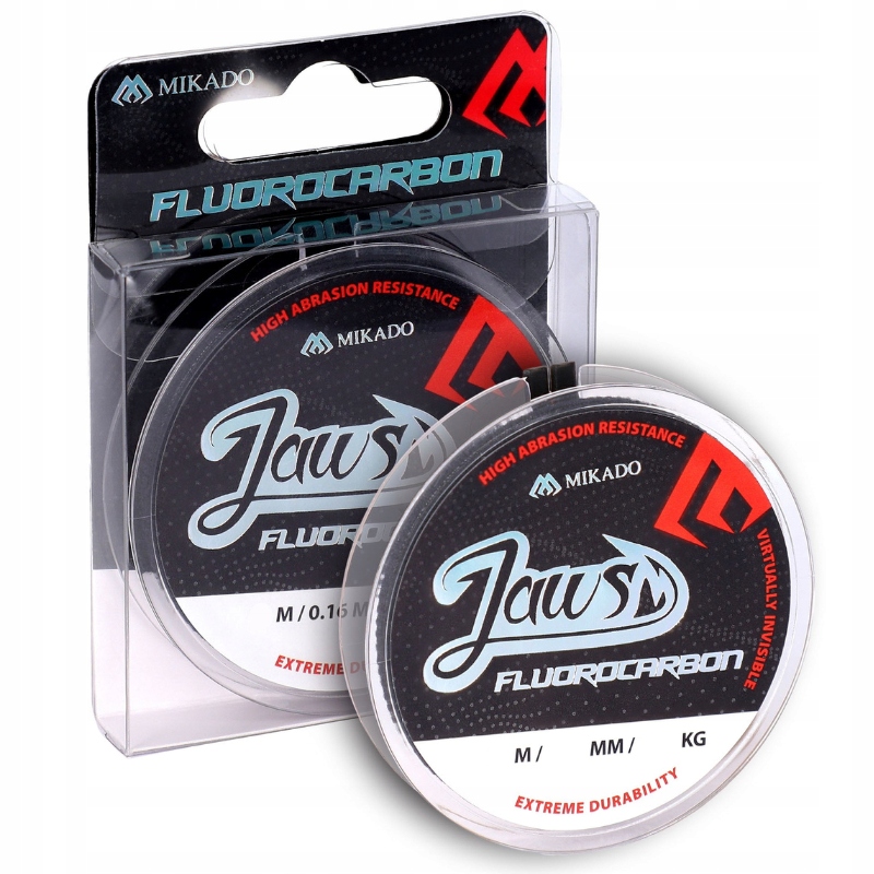 Fluorocarbon Przypon Jaws 0.45mm/13.44kg/25m