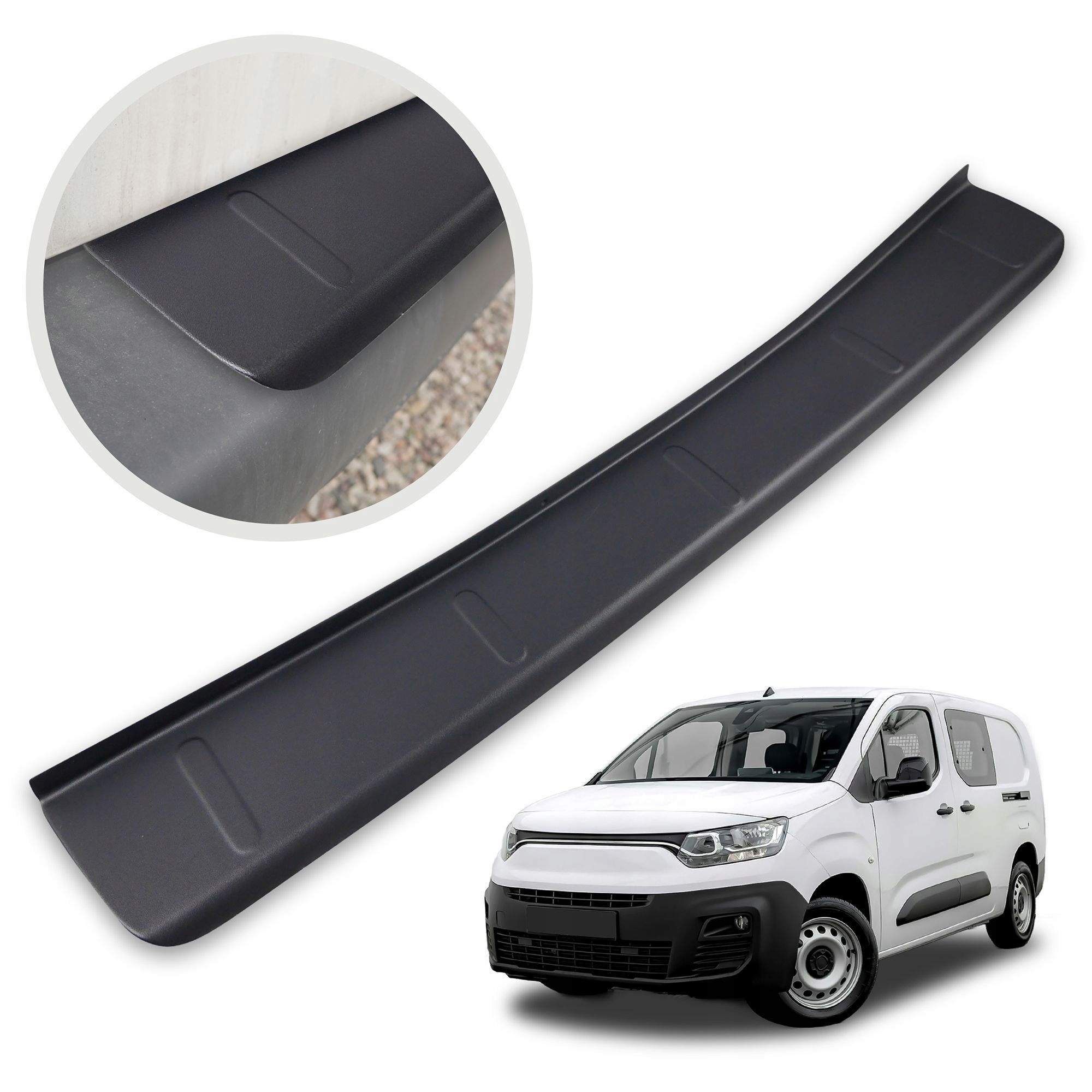 Ochranná lišta na zadný nárazník pre Fiat Doblo III 2022-